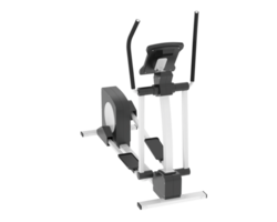 Horizontal bike for gym isolated on background. 3d rendering - illustration png