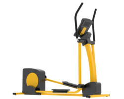 Horizontal bike for gym isolated on background. 3d rendering - illustration png