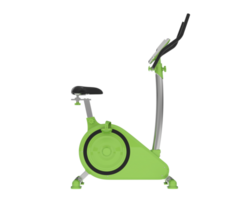 Fitnessstudio Fahrrad isoliert auf Hintergrund. 3d Rendern - - Illustration png