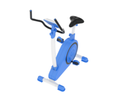 Gym bike isolated on background. 3d rendering - illustration png