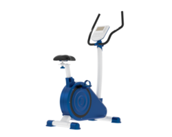 Gym bike isolated on background. 3d rendering - illustration png