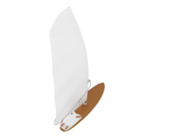 Windsurfing board isolated on background. 3d rendering - illustration png