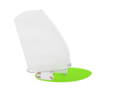 het windsurfen bord geïsoleerd Aan achtergrond. 3d renderen - illustratie png