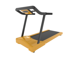 Treadmill isolated on background. 3d rendering - illustration png