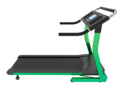 Treadmill isolated on background. 3d rendering - illustration png