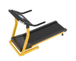 Treadmill isolated on background. 3d rendering - illustration png