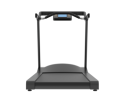 Treadmill isolated on background. 3d rendering - illustration png