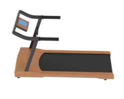 Treadmill isolated on background. 3d rendering - illustration png