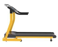 Treadmill isolated on background. 3d rendering - illustration png