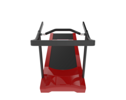 Treadmill isolated on background. 3d rendering - illustration png