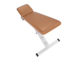 Adjustable bench isolated on background. 3d rendering - illustration png