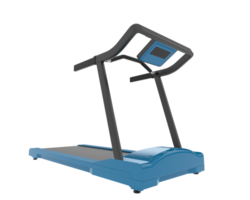 Treadmill isolated on background. 3d rendering - illustration png