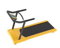 Treadmill isolated on background. 3d rendering - illustration png