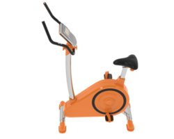 Fitnessstudio Fahrrad isoliert auf Hintergrund. 3d Rendern - - Illustration png