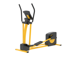 horizontal bicyclette pour Gym isolé sur Contexte. 3d le rendu - illustration png