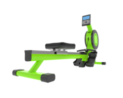 Horizontal bike for gym isolated on background. 3d rendering - illustration png