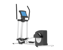 horisontell cykel för Gym isolerat på bakgrund. 3d tolkning - illustration png