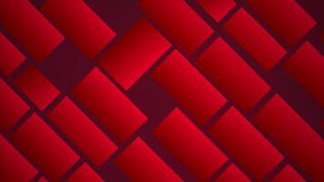 Red Cubes Background 2D Cartoon Animation video