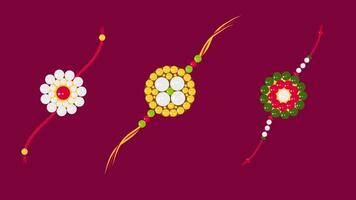 Happy Raksha Bandhan Indian Festival rakhi banner. Greeting card invitation design web design. illustration. vector