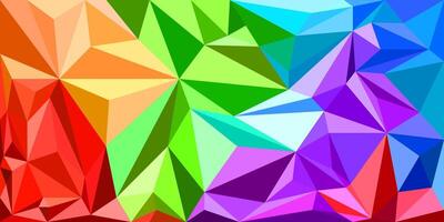 beautiful bright colorful polygon background. colorful mosaic background vector