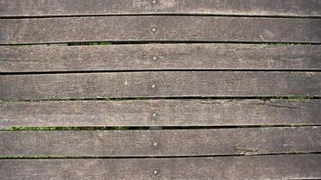 Old wooden background with horizontal motif. photo