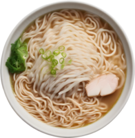 Delicious instant Ramen, ideal for satisfying hunger swiftly. AI-Generated. png