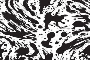 negro líquido grunge textura imagen en blanco antecedentes para antecedentes textura vector