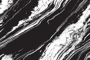 Abstract Black and White Marble Texture, Monochromatic Marble Pattern Background vector