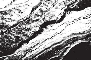 Abstract Black and White Marble Texture, Monochromatic Marble Pattern Background vector