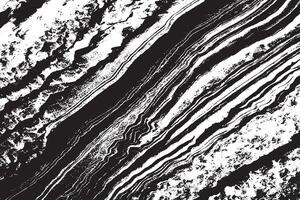 Abstract Black and White Marble Texture, Monochromatic Marble Pattern Background vector