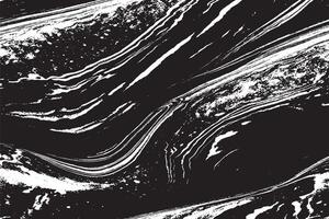 Abstract Black and White Marble Texture, Monochromatic Marble Pattern Background vector