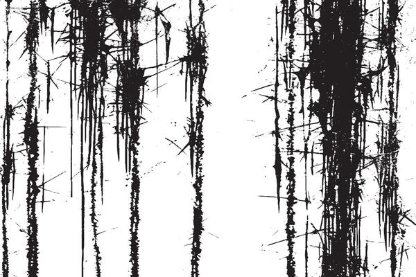 black grunge texture silhouette on pure white background image for background texture