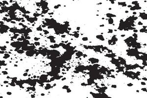 black grunge texture silhouette on pure white background image for background texture vector