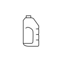 oil machine thin outline icon design good for website and mobile app vector