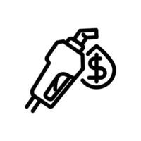 cheap gasoline outline icon pixel perfect design good for website and mobile app vector