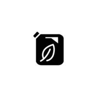 bio fuel solid icon design good for website and mobile app vector