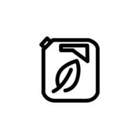 bio fuel outline icon pixel perfect design good for website and mobile app vector