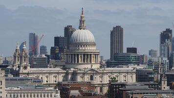 ciudad de Londres y S t Pablo Iglesia foto