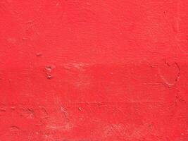 industrial style Red Painted plaster wall photo