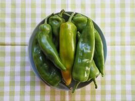 green bell peppers vegetables photo