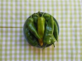 green bell peppers vegetables photo