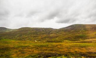 Scottish Lowlands panorama Kingussie to Pitlochry photo