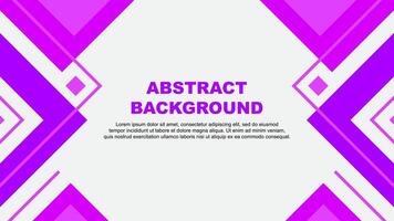 Abstract Background Design Template. Abstract Banner Wallpaper Illustration. Abstract Purple Illustration vector