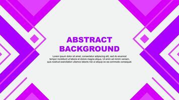 Abstract Background Design Template. Abstract Banner Wallpaper Illustration. Abstract Purple Illustration vector