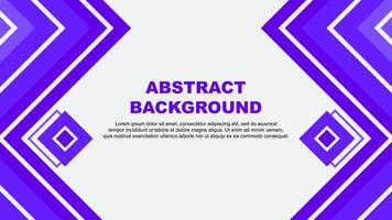 Abstract Background Design Template. Abstract Banner Wallpaper Illustration. Abstract Deep Purple Design vector