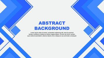 Abstract Background Design Template. Abstract Banner Wallpaper Illustration. Abstract Blue Banner vector