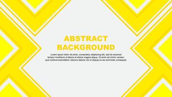 Abstract Background Design Template. Abstract Banner Wallpaper Illustration. Abstract Yellow vector
