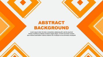Abstract Background Design Template. Abstract Banner Wallpaper Illustration. Abstract Orange Independence Day vector