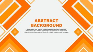 Abstract Background Design Template. Abstract Banner Wallpaper Illustration. Abstract Orange Flag vector