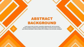 Abstract Background Design Template. Abstract Banner Wallpaper Illustration. Abstract Orange Flag vector